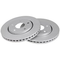 2 brake discs ventilated Ø 302 mm 28 mm A.B.S. for...