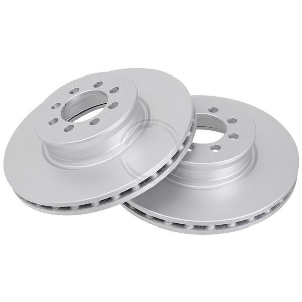 2 brake discs ventilated Ø 290 mm 26 mm A.B.S. for MB VARIO and others
