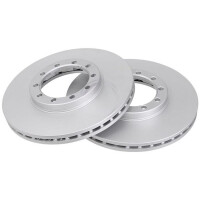 2 brake discs ventilated Ø 276 mm 24 mm A.B.S. for...