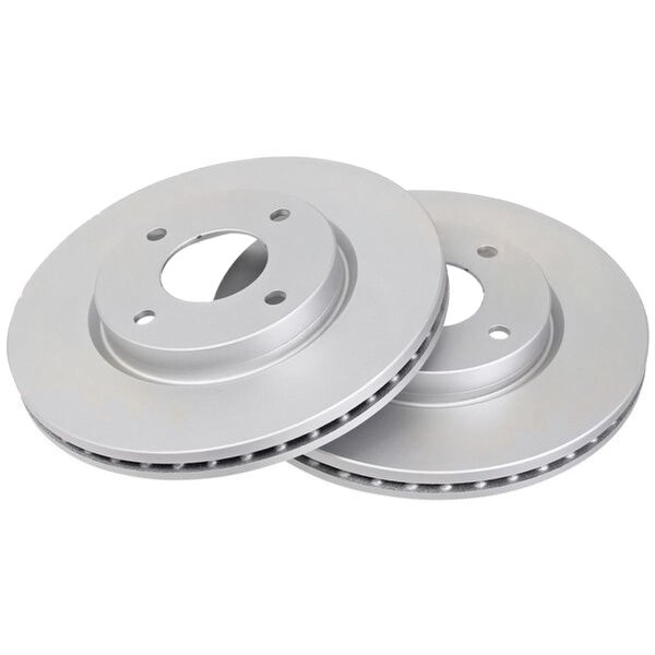 2 brake discs ventilated Ø 280 mm 24 mm A.B.S. for NISSAN TIIDA and others