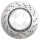 2 brake discs two-piece Ø 360 mm 30 mm A.B.S. for BMW 1 Series and others