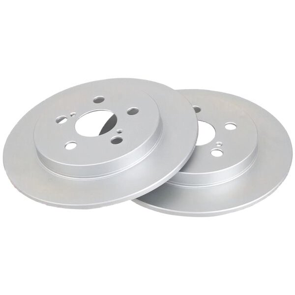 2 brake discs full Ø 259 mm 9 mm A.B.S. for SUBARU TREZIA and others