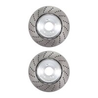 2 brake discs two-piece brake discs Ø 370 mm 24 mm...