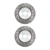 2 brake discs two-piece brake discs Ø 370 mm 24 mm...
