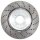 2 brake discs two-piece brake discs Ø 370 mm 24 mm A.B.S. for BMW 5 series