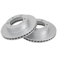 2 brake discs ventilated Ø 297 mm 25 mm A.B.S. for...