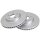 2 brake discs ventilated Ø 300 mm 28 mm A.B.S. for FORD MONDEO and others