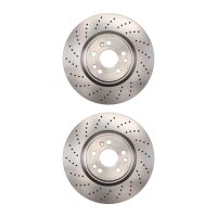 2 brake discs perforated ventilated Ø 360 mm 32 mm...
