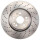 2 brake discs perforated ventilated Ø 360 mm 32 mm A.B.S. for MB S-CLASS
