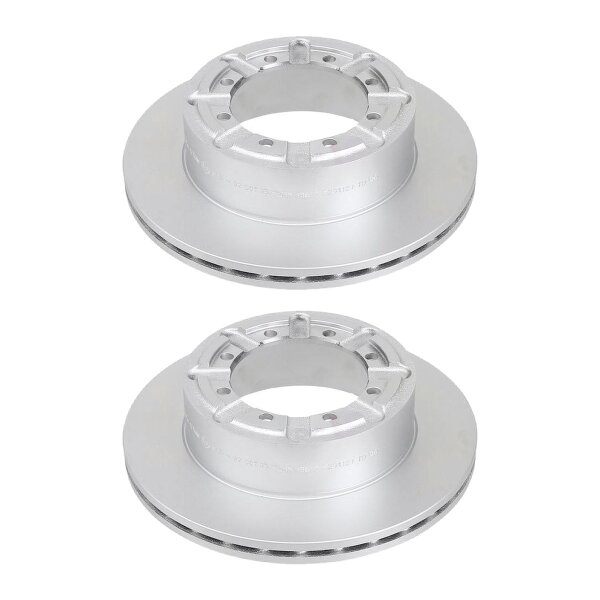 2 Bremsscheiben belüftet Ø 290 mm 22 mm A.B.S. für u.a. NISSAN CABSTAR