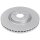 2 brake discs ventilated Ø 356 mm 34 mm A.B.S. for AUDI A6 and others