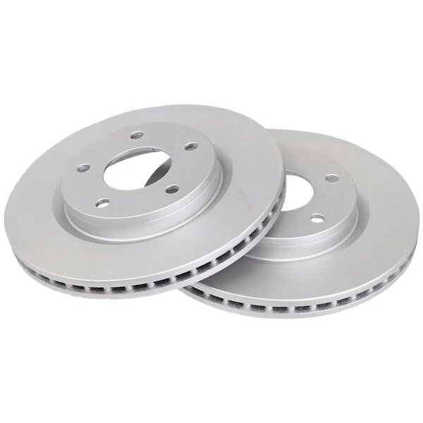 2 brake discs ventilated Ø 280 mm 24 mm A.B.S. for NISSAN JUKE and others