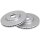 2 brake discs ventilated Ø 320 mm 30 mm A.B.S. for AUDI A4 and others