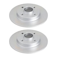 2 brake discs full Ø 249 mm 9 mm A.B.S. for...