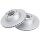 2 brake discs ventilated Ø 300 mm 22 mm A.B.S. for BMW 1 Series and others