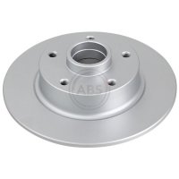Rear brake disc 260mm ABS for RENAULT FLUENCE