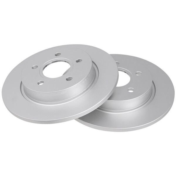 2 brake discs full Ø 271 mm 11 mm A.B.S. for FORD FOCUS and others