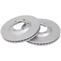 2 brake discs ventilated Ø 256 mm 26 mm A.B.S. for...