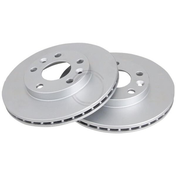 2 brake discs ventilated Ø 269 mm 22.4 mm A.B.S. for DACIA DUSTER and others