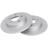 2 brake discs full Ø 276 mm 9 mm A.B.S. for...