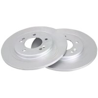 2 brake discs ventilated Ø 284 mm 10 mm A.B.S. for...
