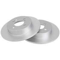 2 brake discs full Ø 259 mm 9 mm A.B.S. for SUZUKI...