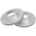 2 brake discs ventilated Ø 319 mm 28 mm A.B.S. for TOYOTA HILUX and others
