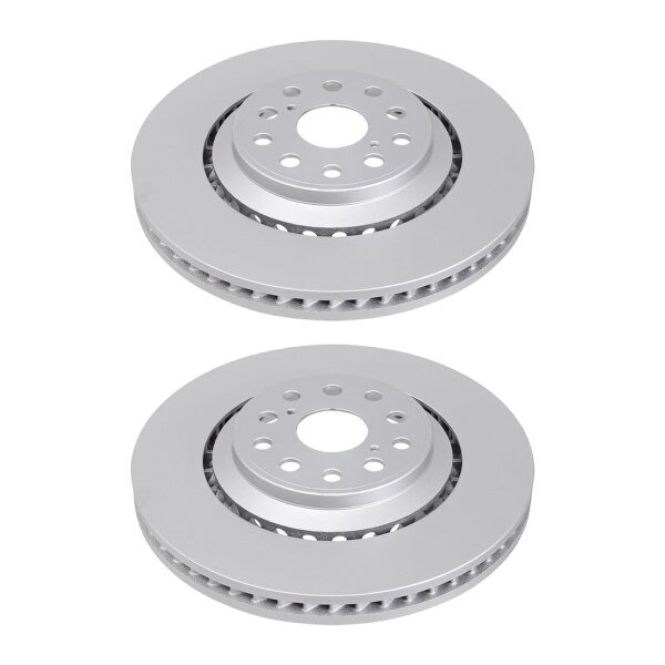 2 brake discs ventilated Ø 357 mm 34 mm A.B.S. for LEXUS LS and others