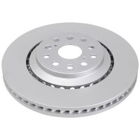 Brake disc front right 357mm ABS for LEXUS LS