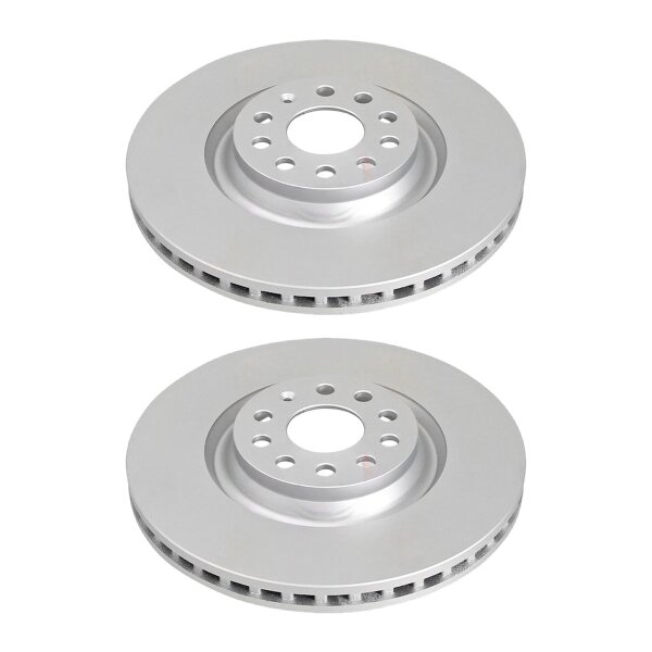 2 brake discs ventilated Ø 340 mm 30 mm A.B.S. for VW GOLF and others