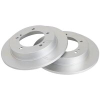 2 brake discs full Ø 290 mm 10 mm A.B.S. for...