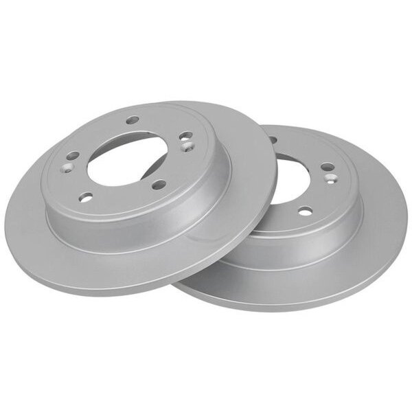 2 brake discs full Ø 262 mm 10 mm A.B.S. for KIA CEED and others