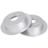 2 brake discs full Ø 284 mm 10 mm A.B.S. for...