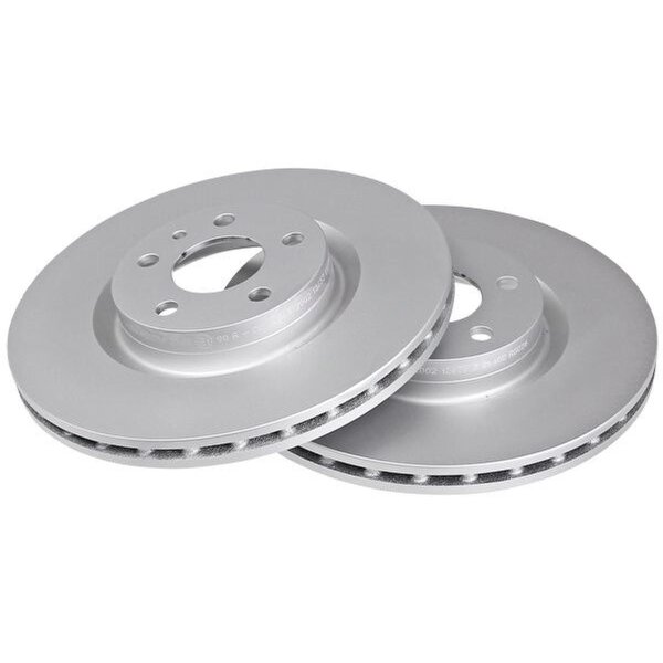 2 brake discs ventilated Ø 284 mm 22 mm A.B.S. for FIAT 500L