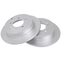 2 brake discs full Ø 284 mm 10 mm A.B.S. for...