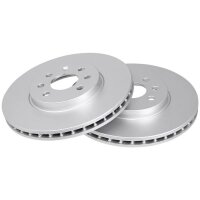 2 brake discs ventilated Ø 280 mm 25 mm A.B.S. for...