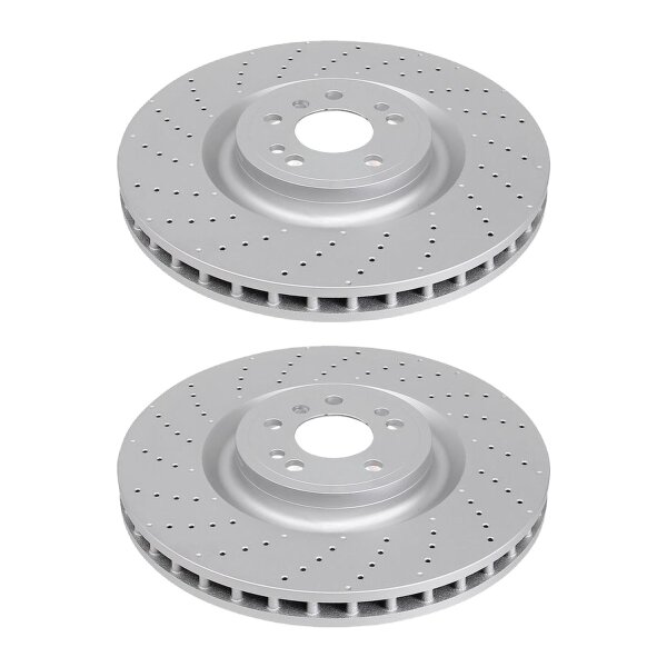 2 Bremsscheiben belüftet Ø 375 mm 36 mm A.B.S. für u.a. MERCEDES-BENZ GLE