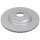 2 brake discs ventilated Ø 370 mm 24 mm A.B.S. for BMW 7 Series and others