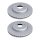 2 brake discs ventilated Ø 348 mm 30 mm A.B.S. for BMW 5 Series and others