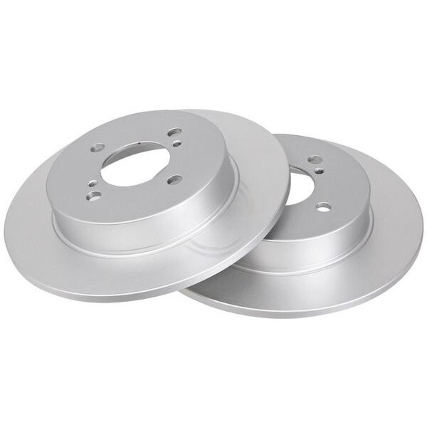 2 brake discs full Ø 259 mm 9 mm A.B.S. for SUZUKI SWIFT and others