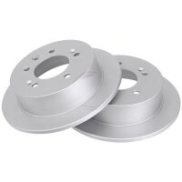 2 brake discs full Ø 262 mm 10 mm A.B.S. for...