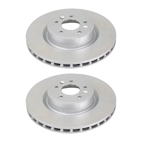 2 brake discs internally ventilated Ø 340 mm 28 mm A.B.S. for RENAULT MEGANE