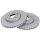 2 brake discs ventilated Ø 295 mm 28 mm A.B.S. for MB B-CLASS and others