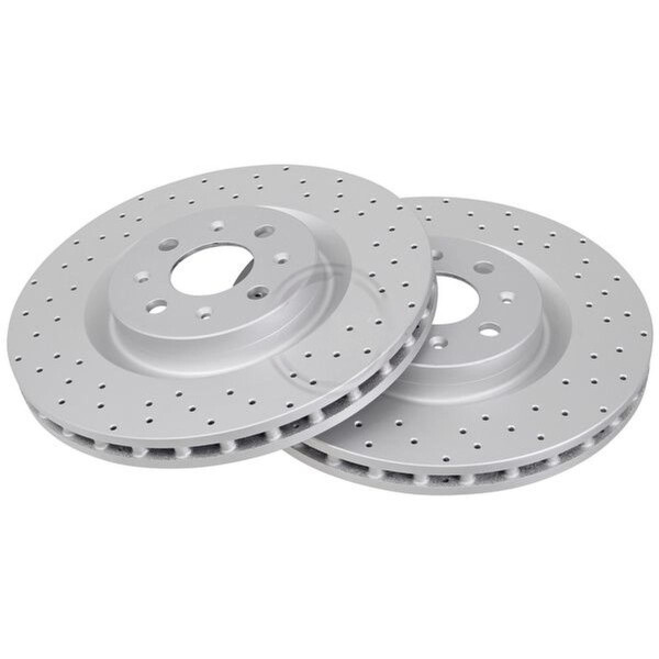 2 brake discs ventilated Ø 305 mm 28 mm A.B.S. for ABARTH GRANDE PUNTO