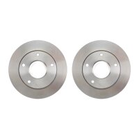 2 brake discs full Ø 260 mm 16 mm A.B.S. suitable...