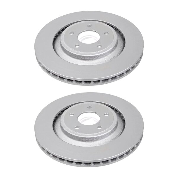 2 brake discs ventilated Ø 340 mm 28 mm A.B.S. for LANCIA FLAVIA