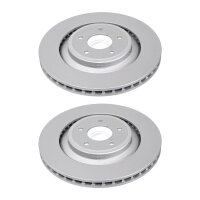 2 brake discs ventilated Ø 340 mm 28 mm A.B.S. for...
