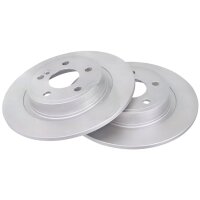 2 brake discs full Ø 295 mm 10 mm A.B.S. for...