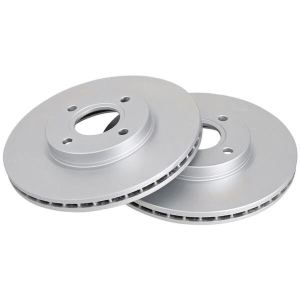 2 brake discs ventilated Ø 278 mm 23 mm A.B.S. for FORD FIESTA and others