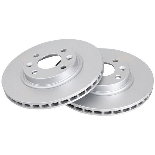 2 brake discs ventilated Ø 258 mm 22 mm A.B.S. for RENAULT CLIO and others